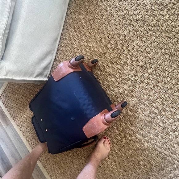 Brics Navy Blue Roller Bag 22” approx - Picture 7 of 8